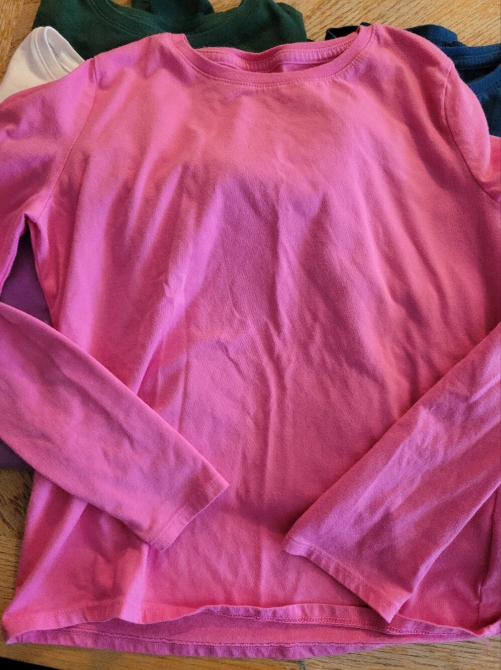 Wonder Nation Long Sleeve Girls Shirt Bundle L 10/12 - Picture 2 of 12